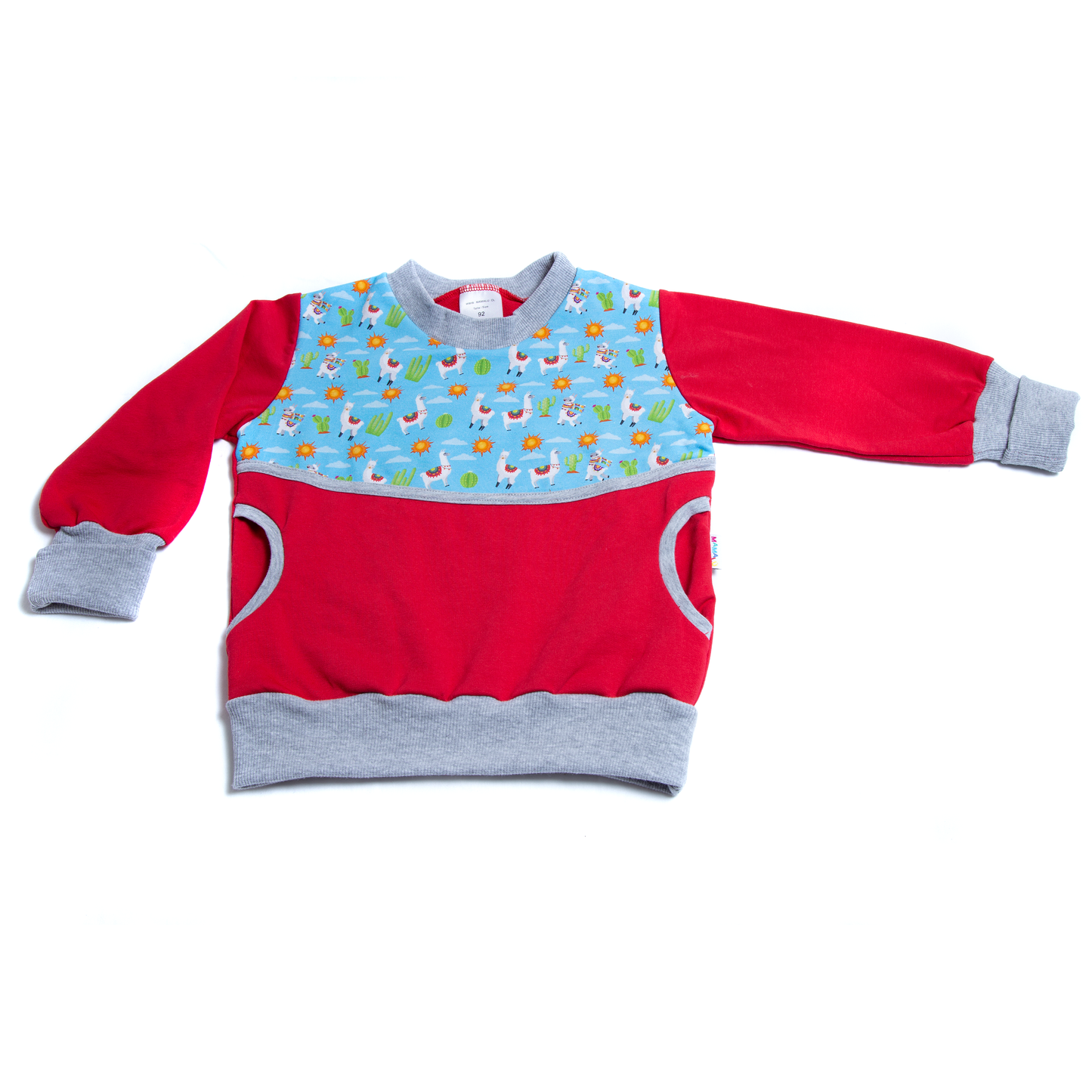 Mamalú Sweater Rund-Neck Lamas