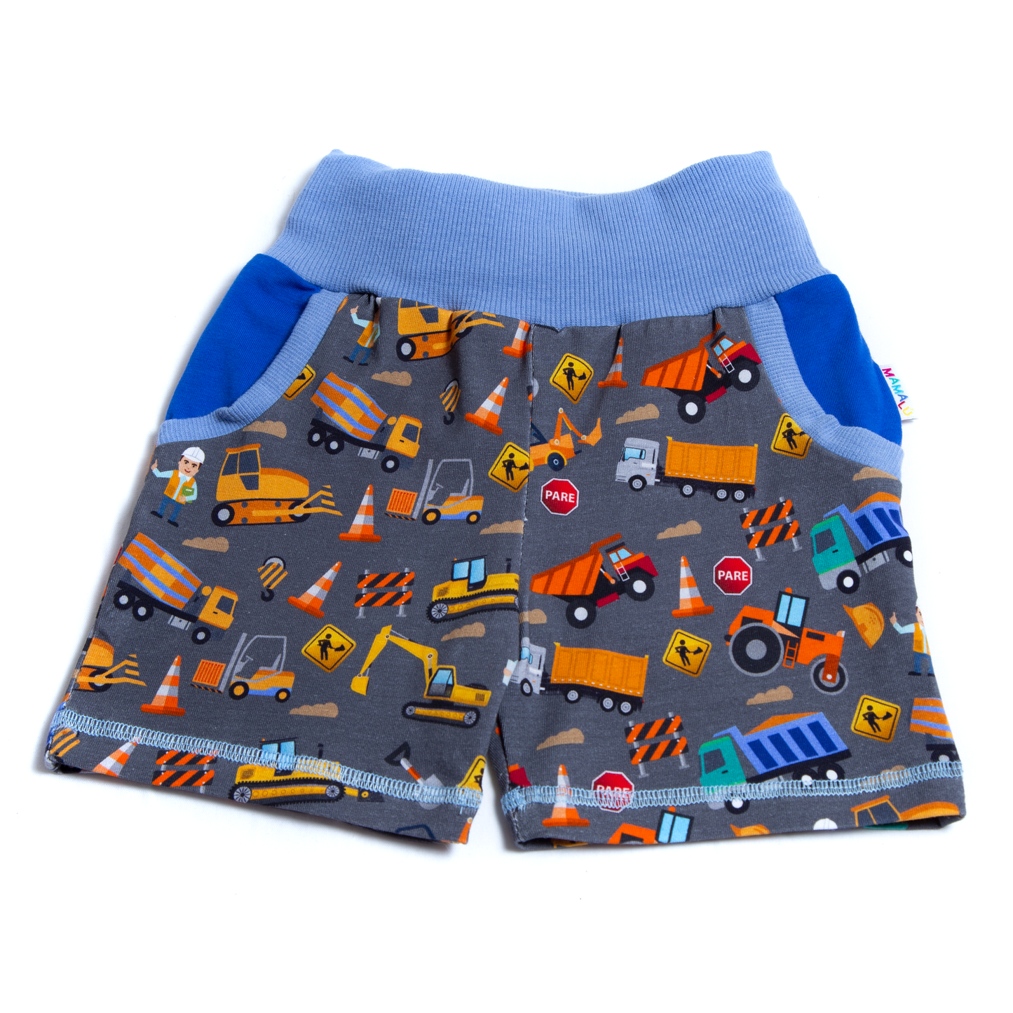 Mamalú Short mit Taschen Baustelle