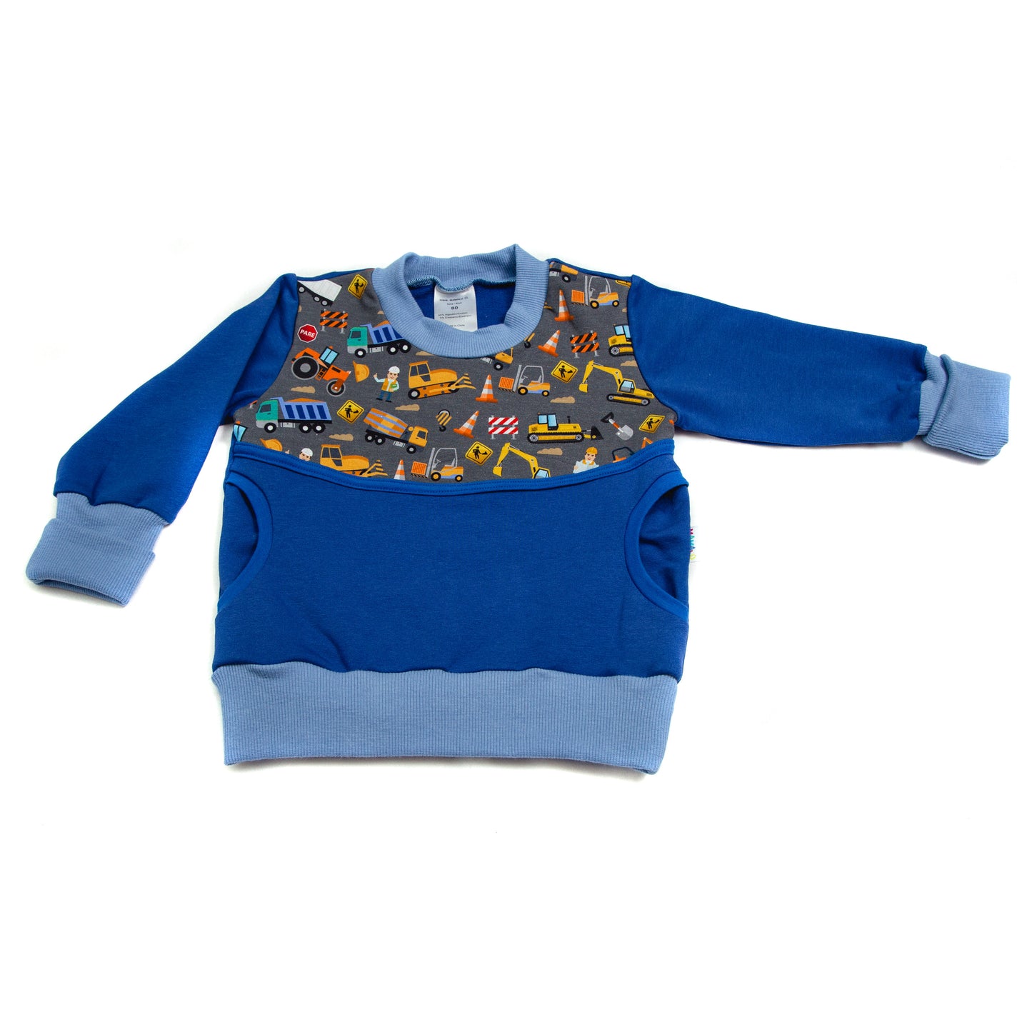 Mamalú Sweater Rund-Neck Baustelle