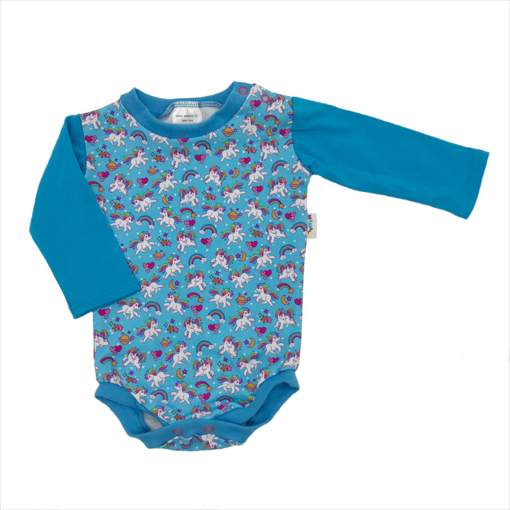Mamalú long sleeve bodysuit unicorn