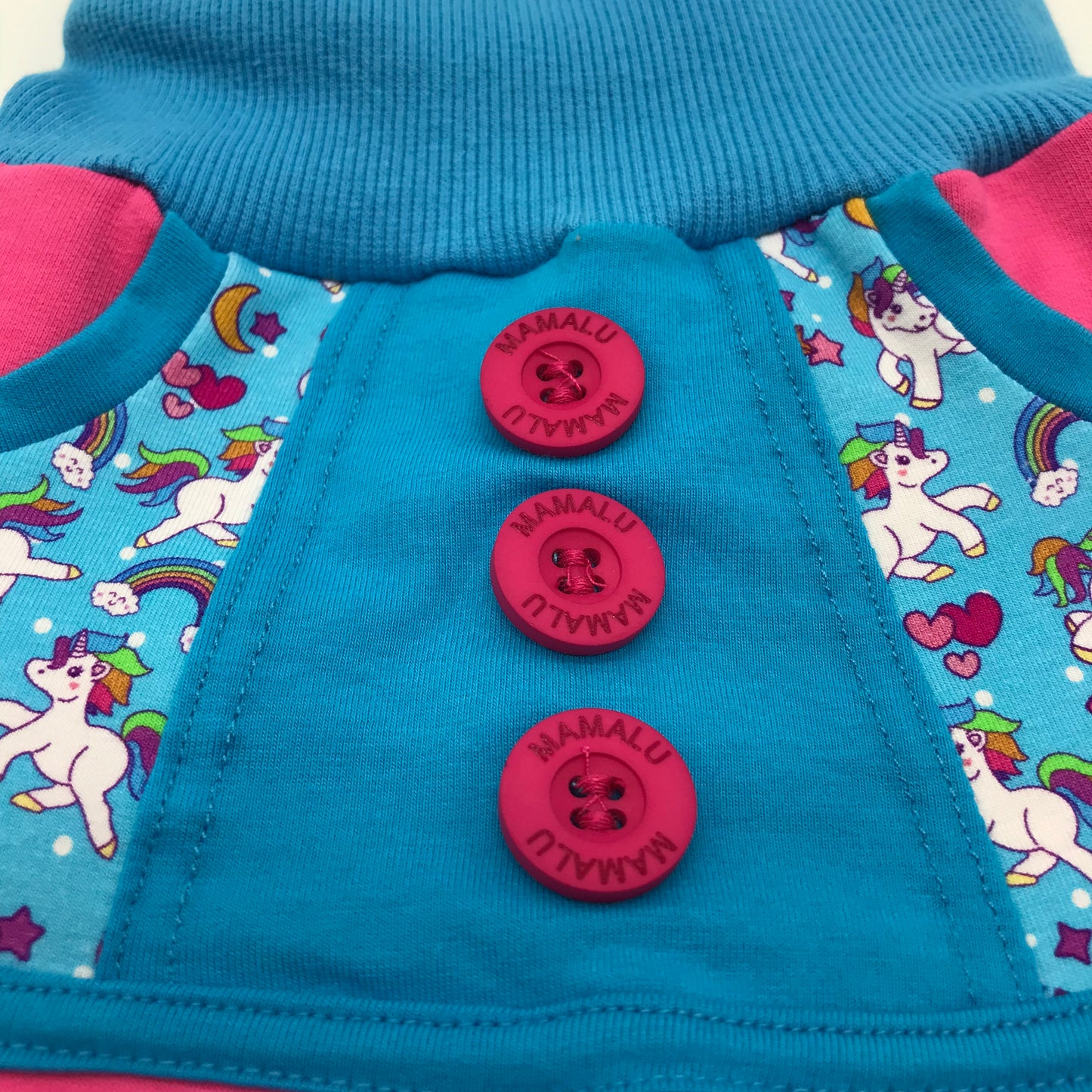 Pantalón mamalú con botones unicornio
