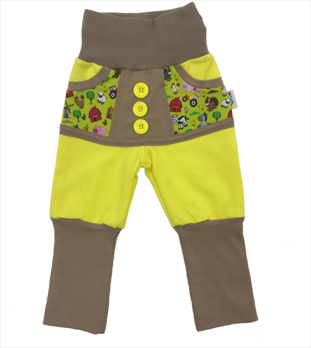 Pantalón mamalú con botones unicornio