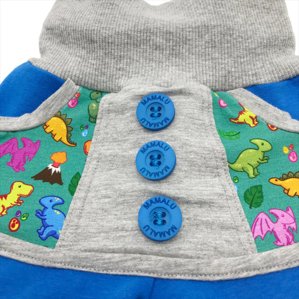 Mamalú pants with buttons dinosaurs