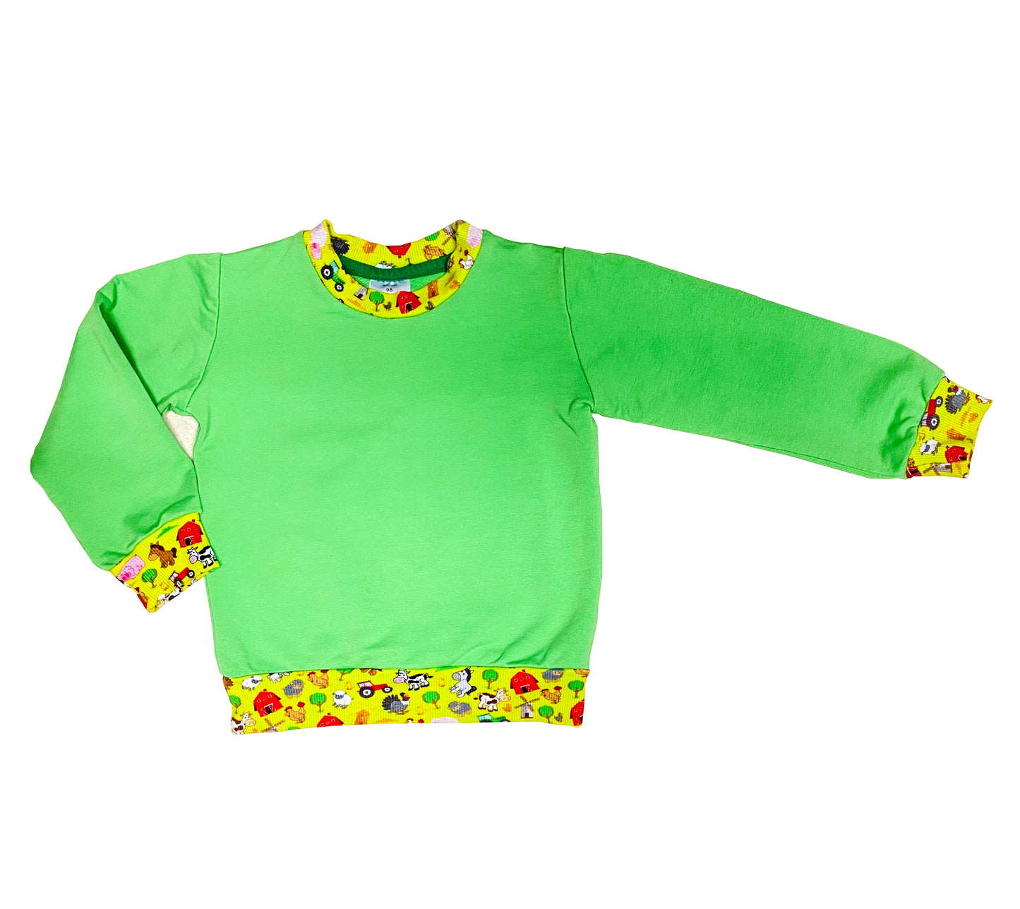 Mamalú Sweater Rund-Neck Bauernhof