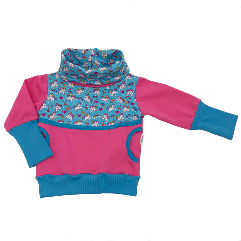 Mamalú Stehkragen Pullover Einhorn