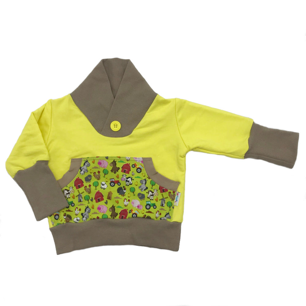 Mamalú Sweater V-Neck Bauernhof
