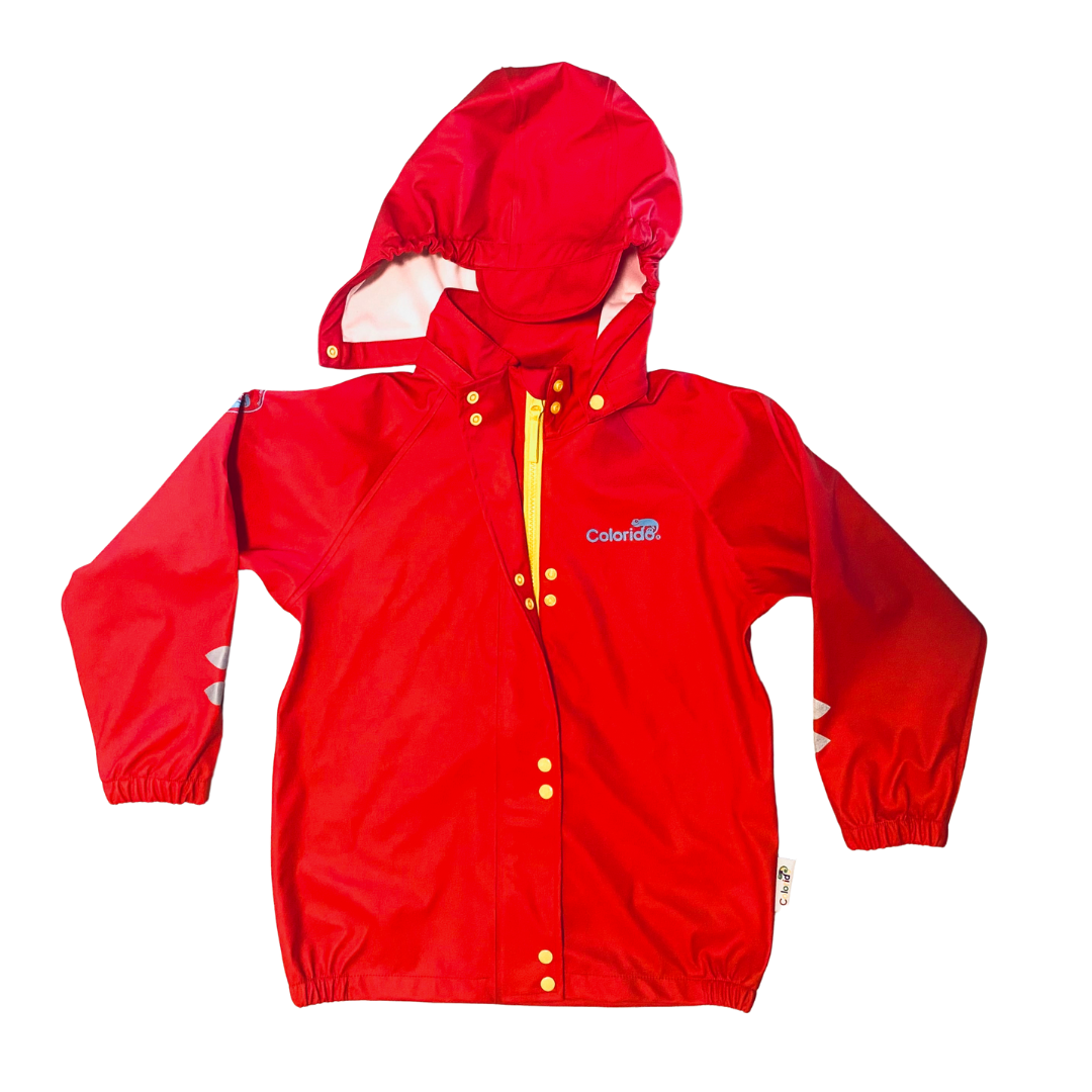 Colorido Kids Regenjacke 100% recyceltes PU